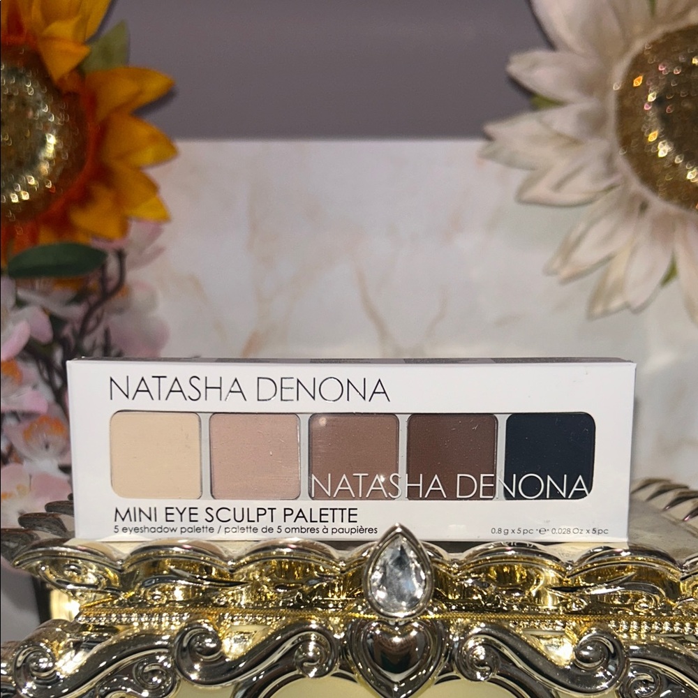 Natasha Denona Mini Eye Sculpt Palette - 5 eyeshadow palette. NEW.